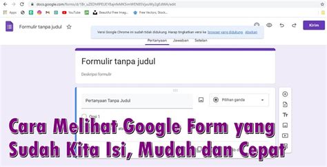 Cara Melihat Google Form